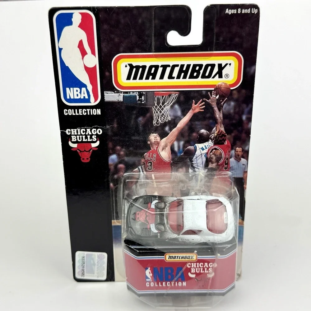 1998 Matchbox Chicago Bulls NBA Collection Dodge Viper Car Vtg Toy Sealed *READ*